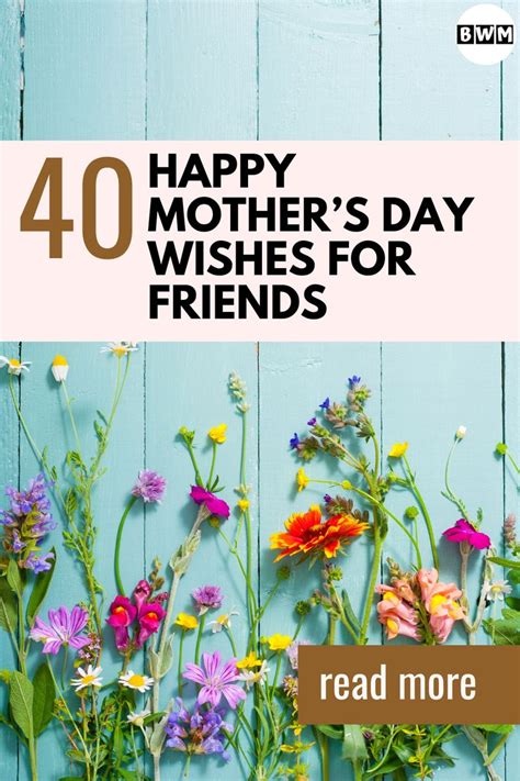 happy mothers day images friend|127 Happy Mothers Day Friend Quotes with Images to Send